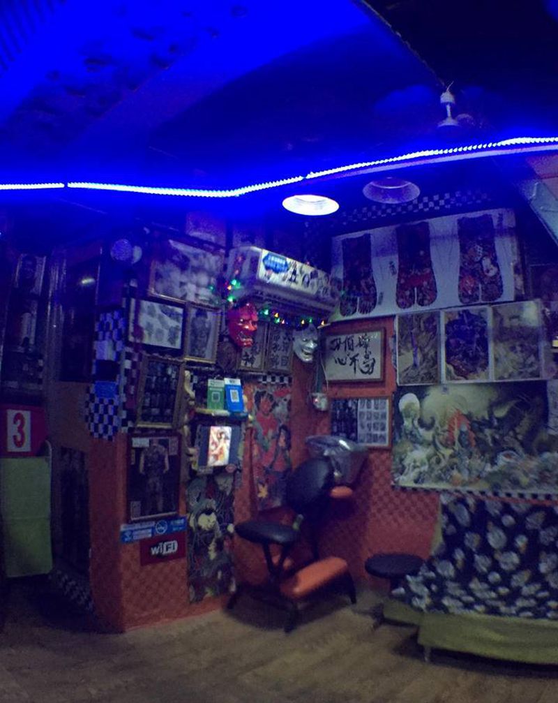 店纹身图片_手臂纹身图案