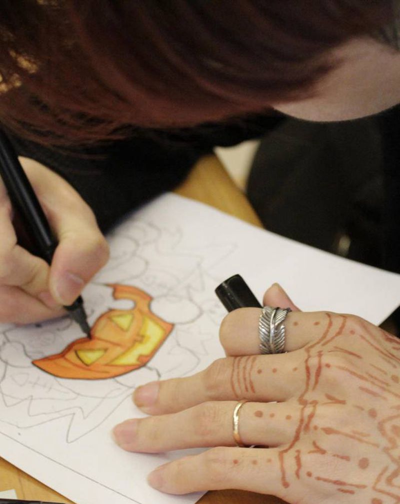 肉桂兔客稿纹身图片_手臂New School纹身图案