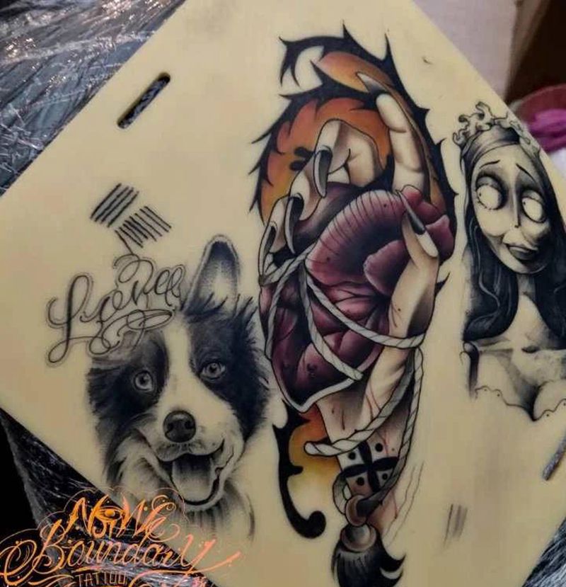 日常练习纹身图片_假皮纹身图案