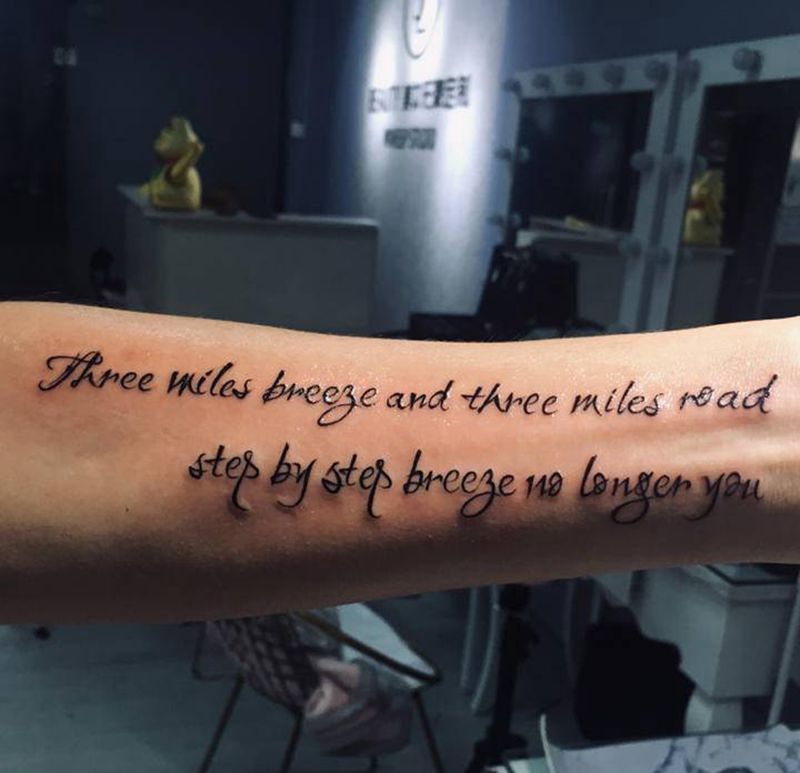 英文纹身图片_手部纹身图案