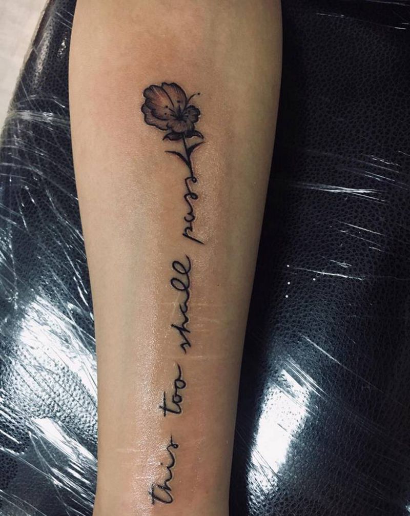 英文纹身图片_手部胸部纹身图案