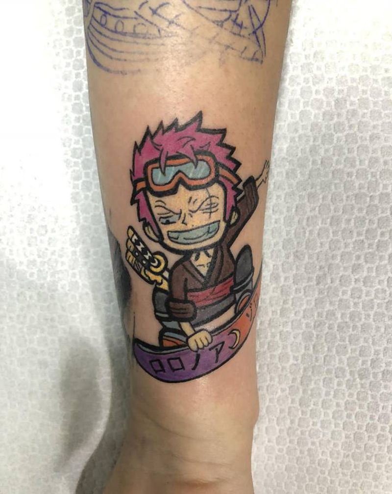 海贼王纹身图片_手臂纹身图案