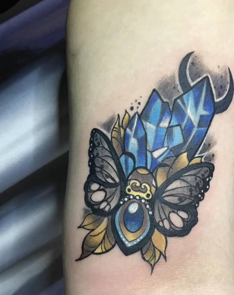 #07纹身图片_手臂New School纹身图案