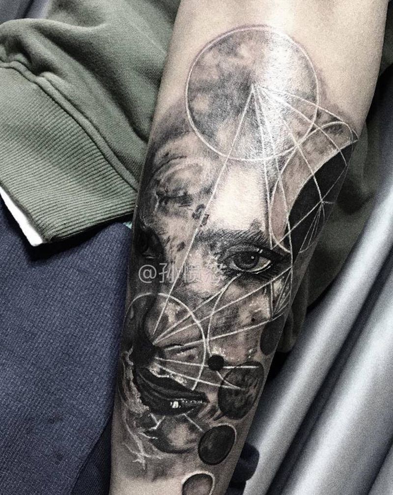 20纹身图片_手臂欧美写实纹身图案