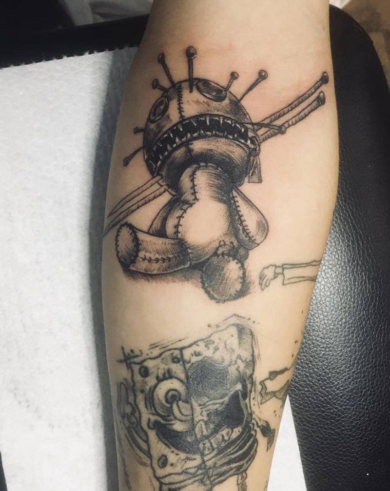 暗黑纹身图片_手部纹身图案