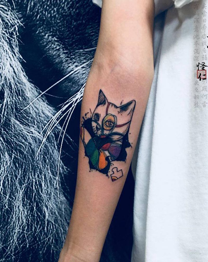 【憨憨】纹身图片_手臂欧美写实Old School纹身图案