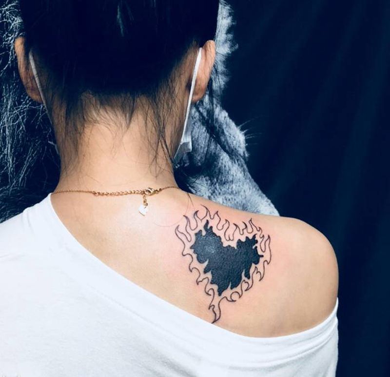 【过去】纹身图片_背部纹身图案