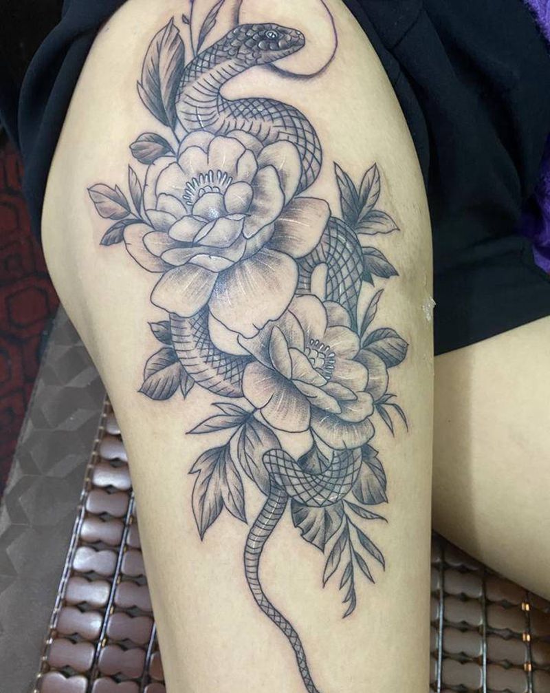 ~纹身图片_脚部纹身图案