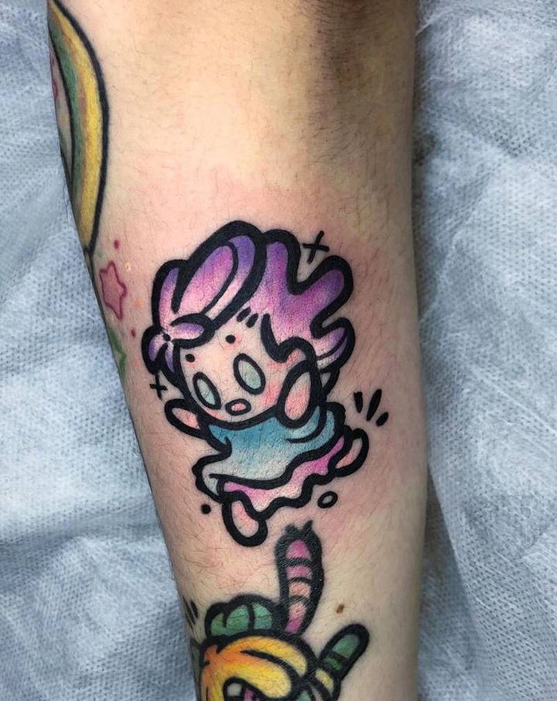 New school纹身图片_手臂New School纹身图案