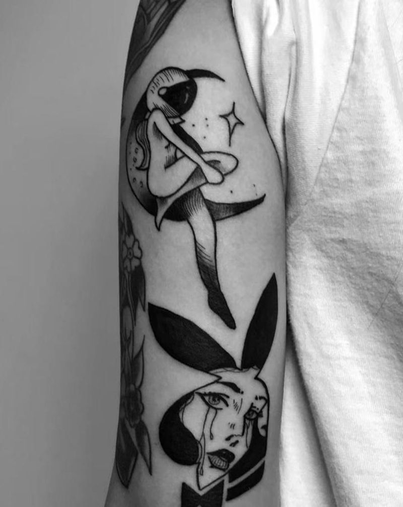 Old school纹身图片_Old School纹身图案