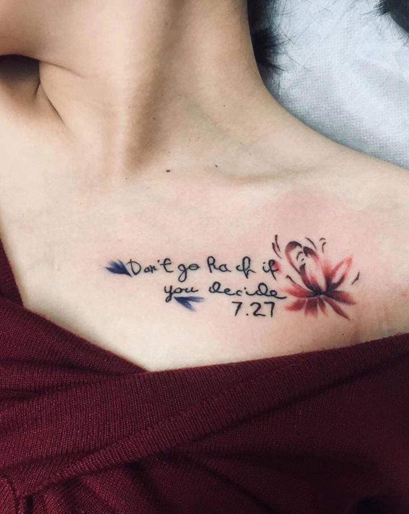 小图纹身图片_胸部纹身图案