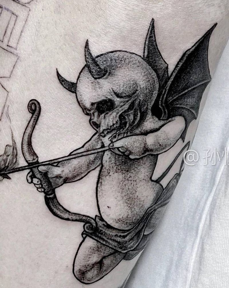 ｜ANGLE DEVIL｜纹身图片_手臂纹身图案