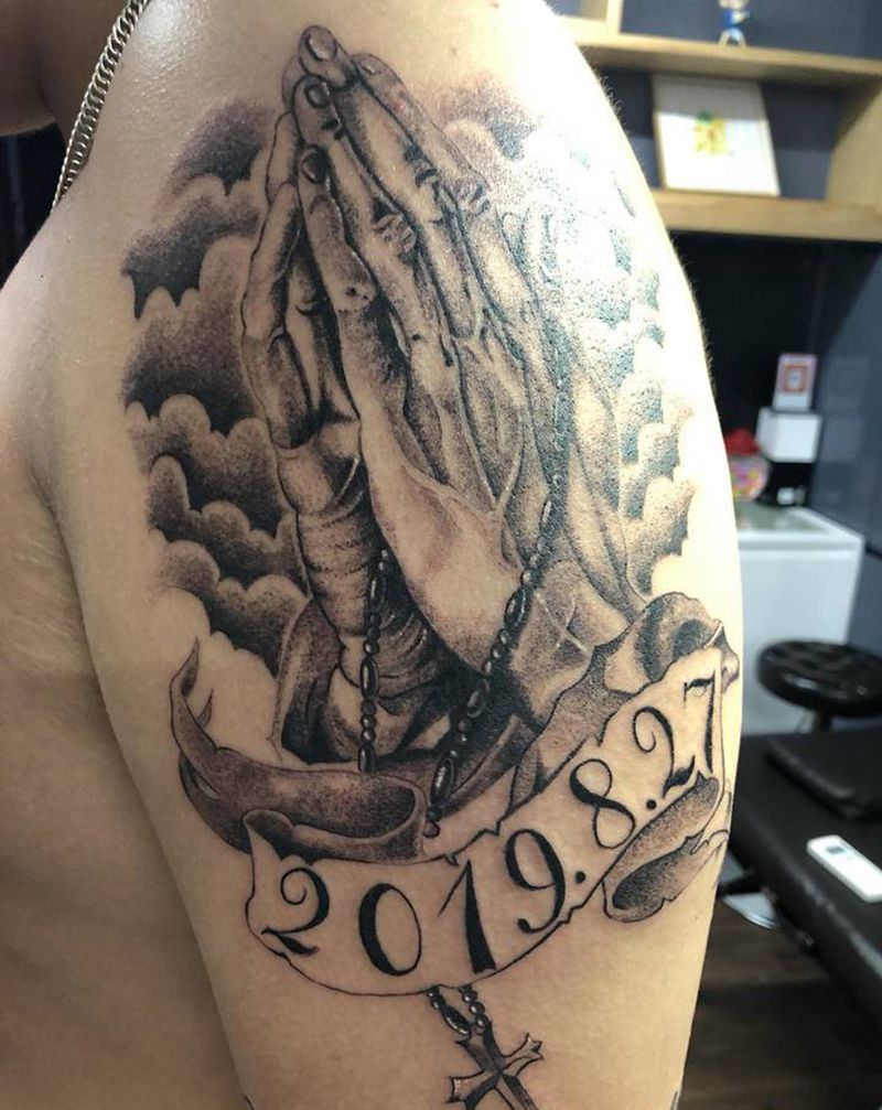 全图圆针操作纹身图片_手臂欧美写实纹身图案