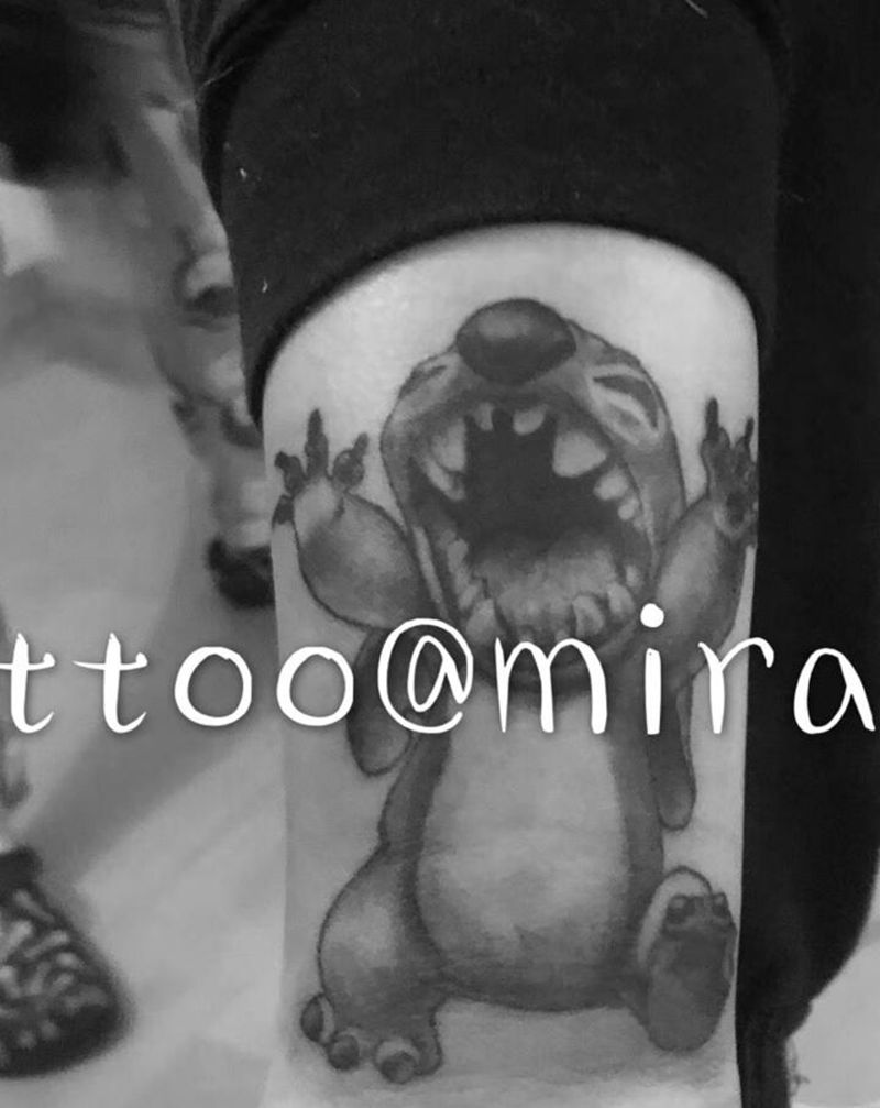 动漫仔纹身图片_手部New School动漫人物纹身图案