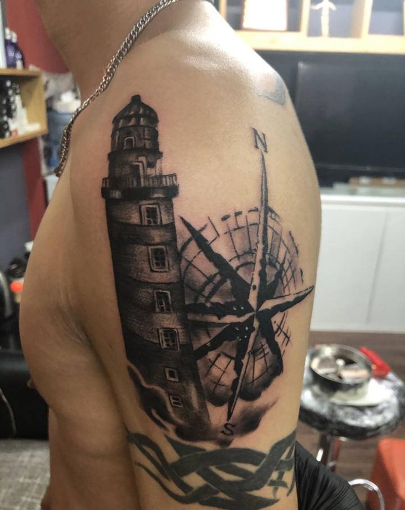 欧美花臂（未完成）纹身图片_手臂欧美写实纹身图案