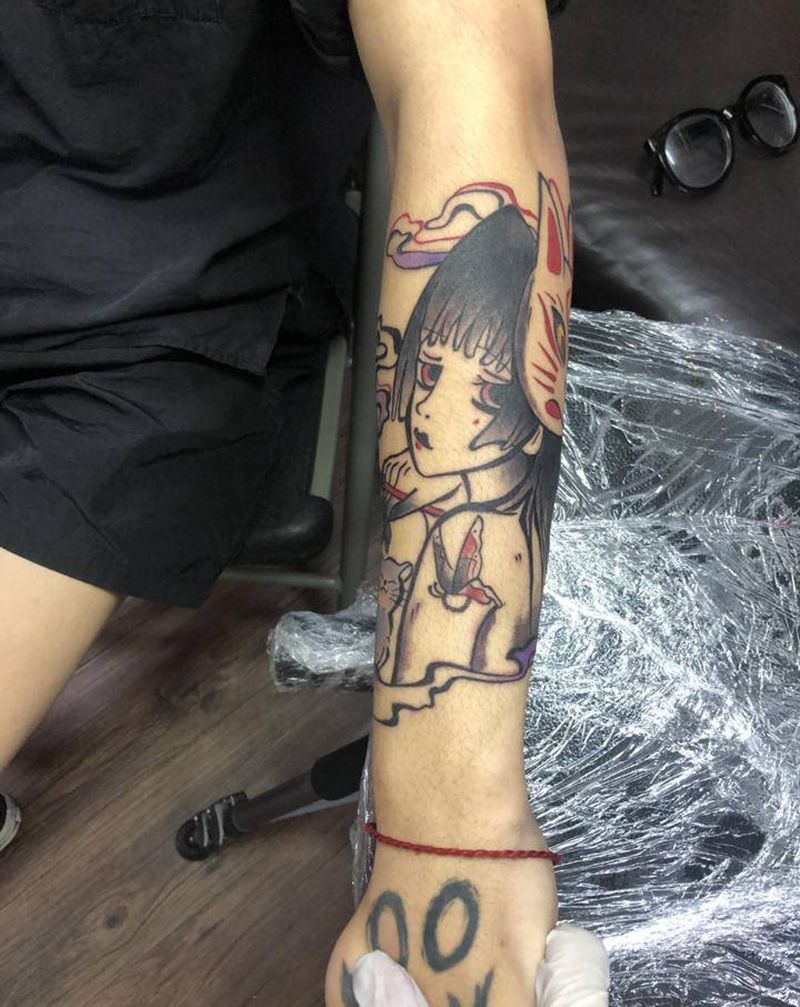 小可爱纹身图片_手部New School新传统纹身图案