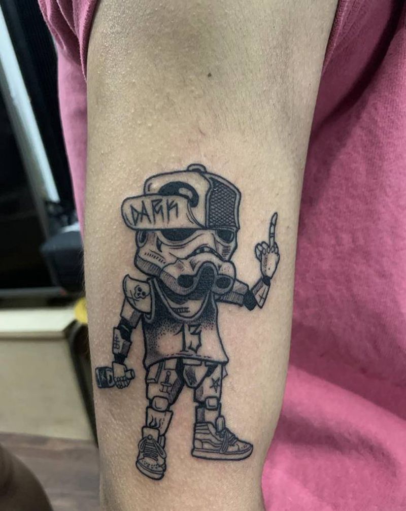 拼凑花臂纹身图片_手部手臂New SchoolOld School纹身图案