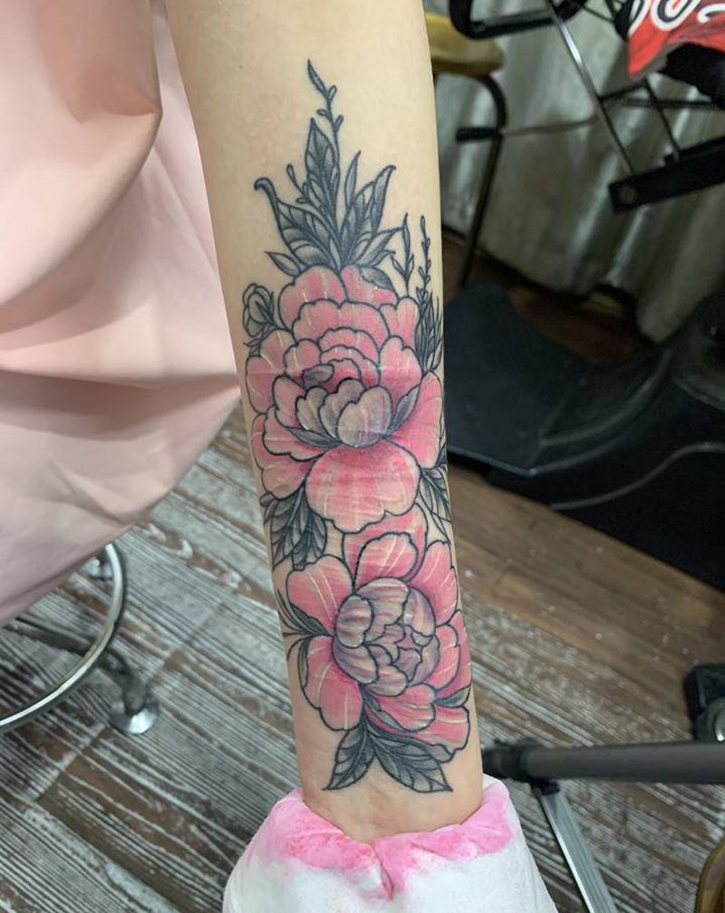 遮盖纹身图片_手臂手部新传统New School纹身图案