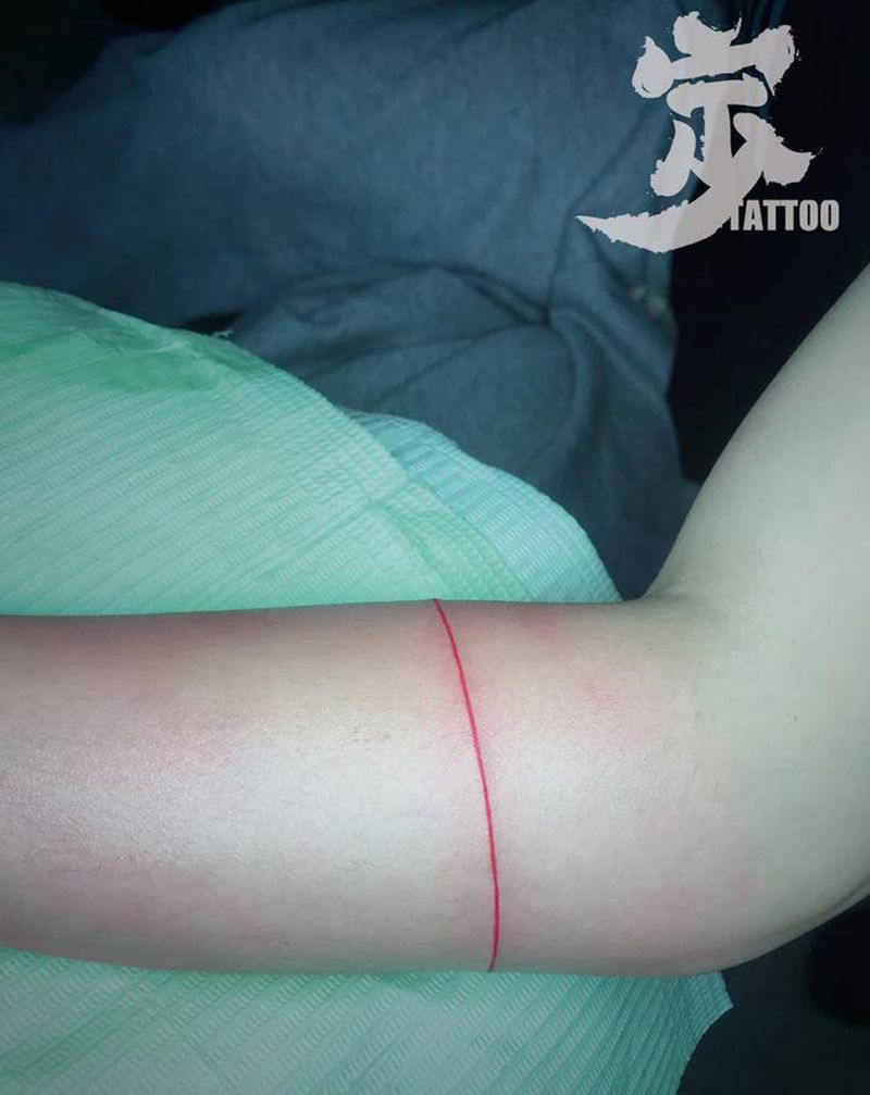 线纹身图片_手臂图腾纹身图案