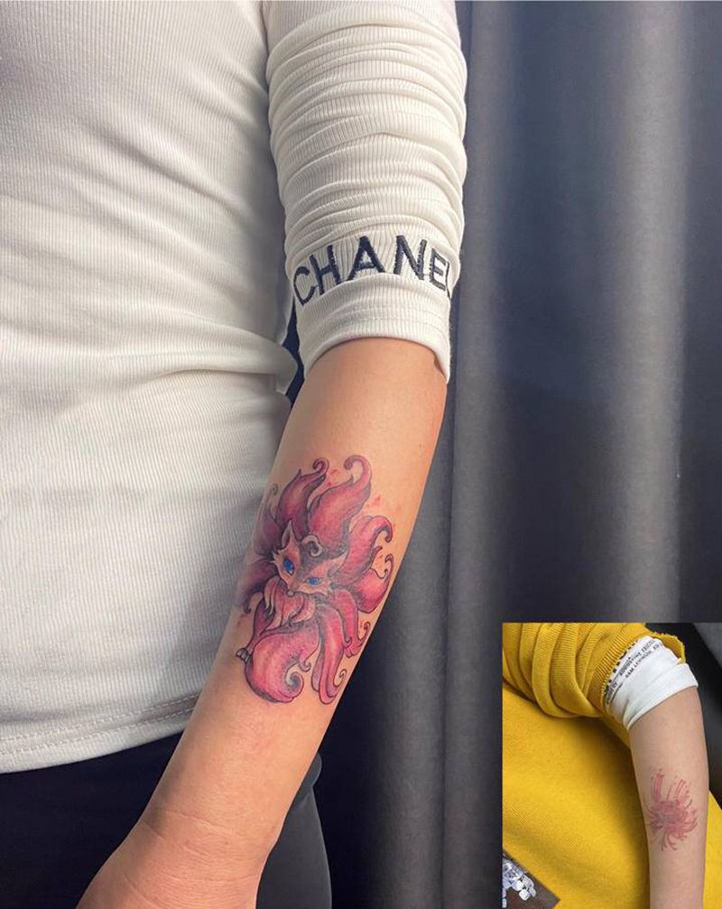 遮盖作品.纹身图片_手臂纹身图案