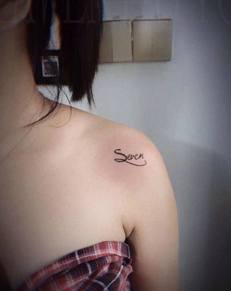 驻店作品纹身图片_腿部纹身图案