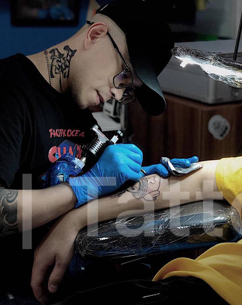 乔巴遮盖旧纹身纹身图片_手臂纹身图案