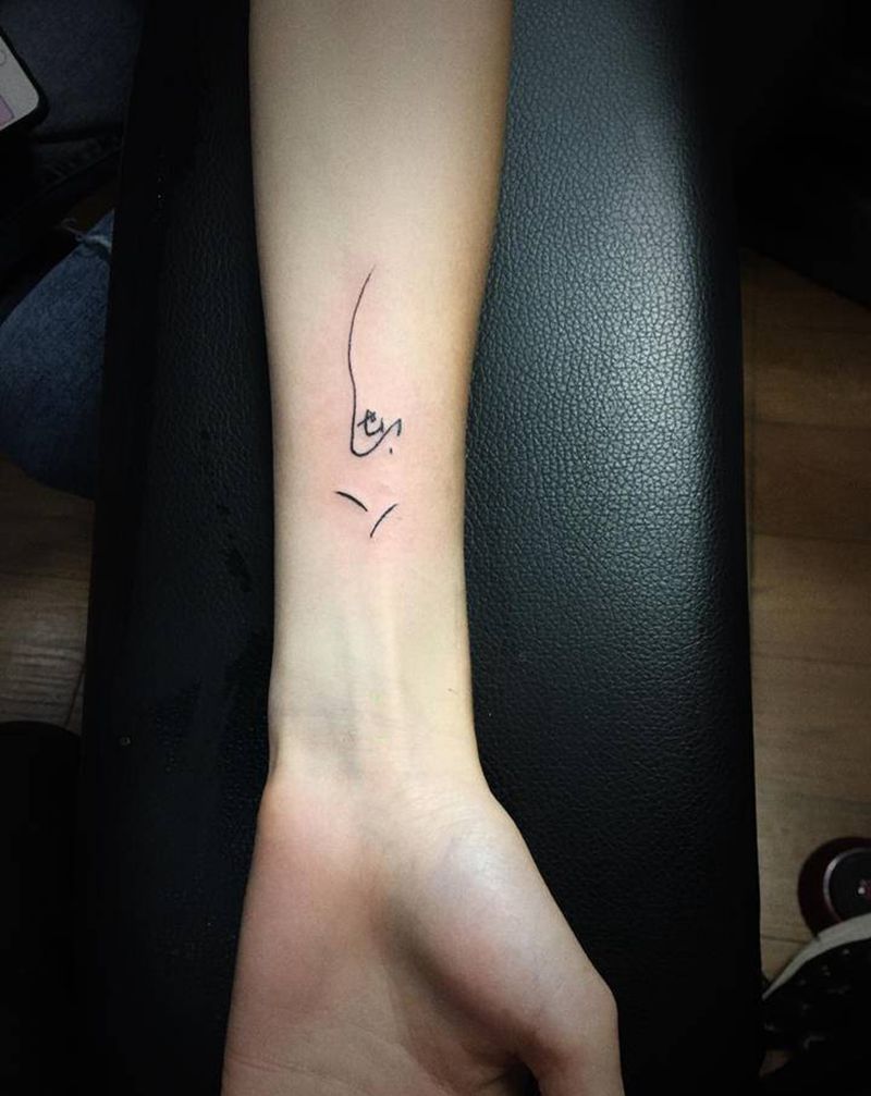 就是这个味纹身图片_肩部纹身图案