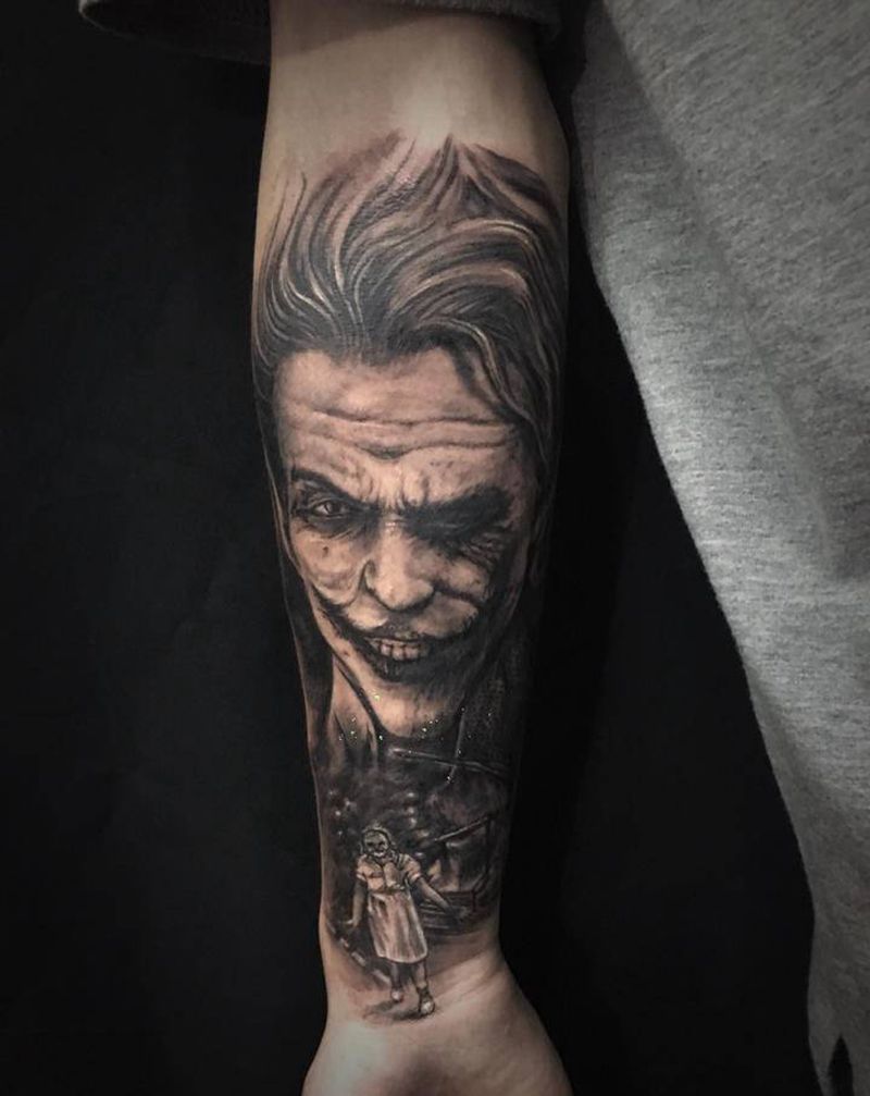 遮盖纹身图片_手臂纹身图案