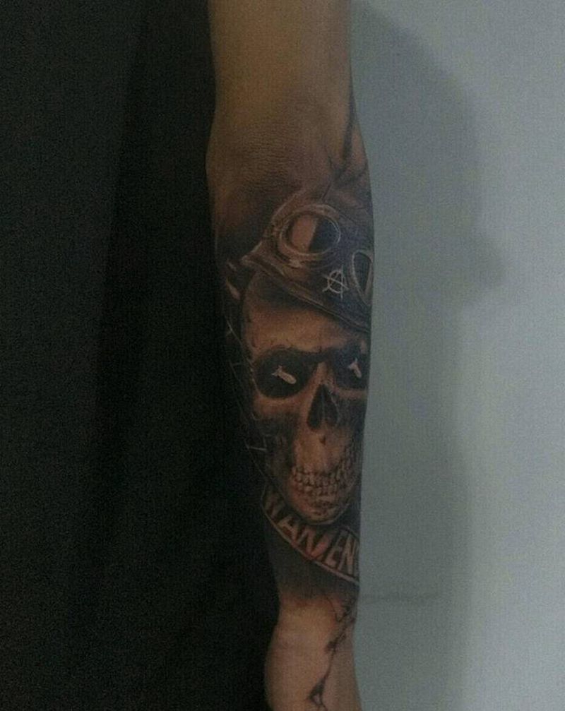 包小臂纹身图片_手臂纹身图案