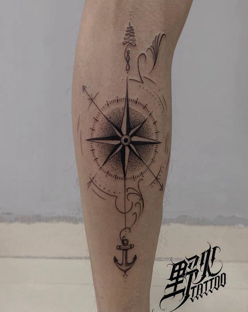 几何纹身图片_几何点刺纹身图案