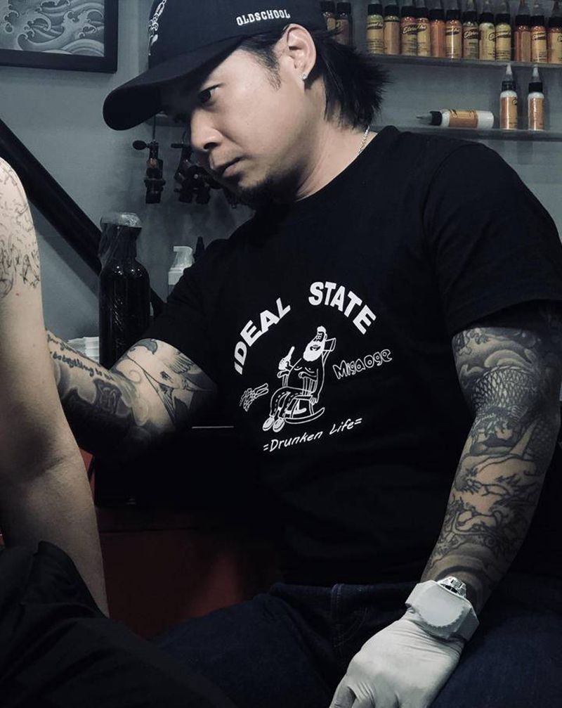 貔貅纹身图片_手臂纹身图案