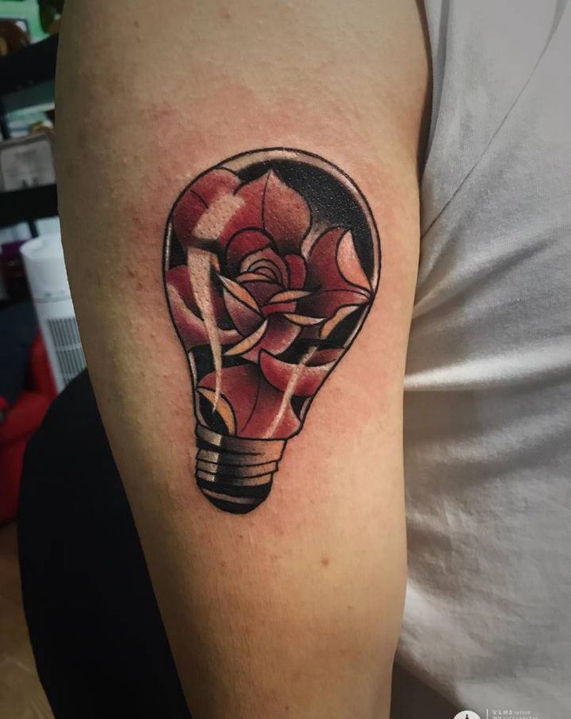 万达店小图纹身图片_手臂纹身图案