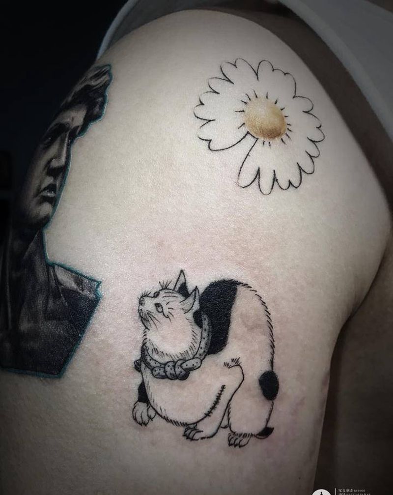 小图走一堆纹身图片_手臂纹身图案