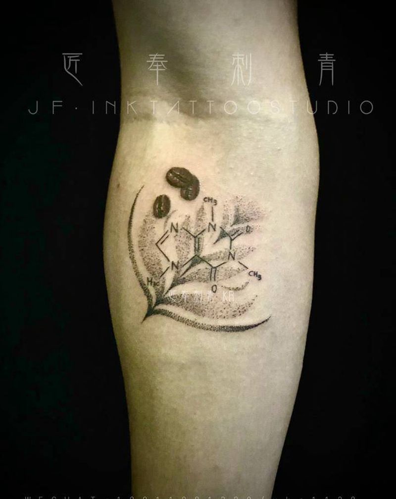 一组小清新纹身图片_脚部手臂小清新纹身图案