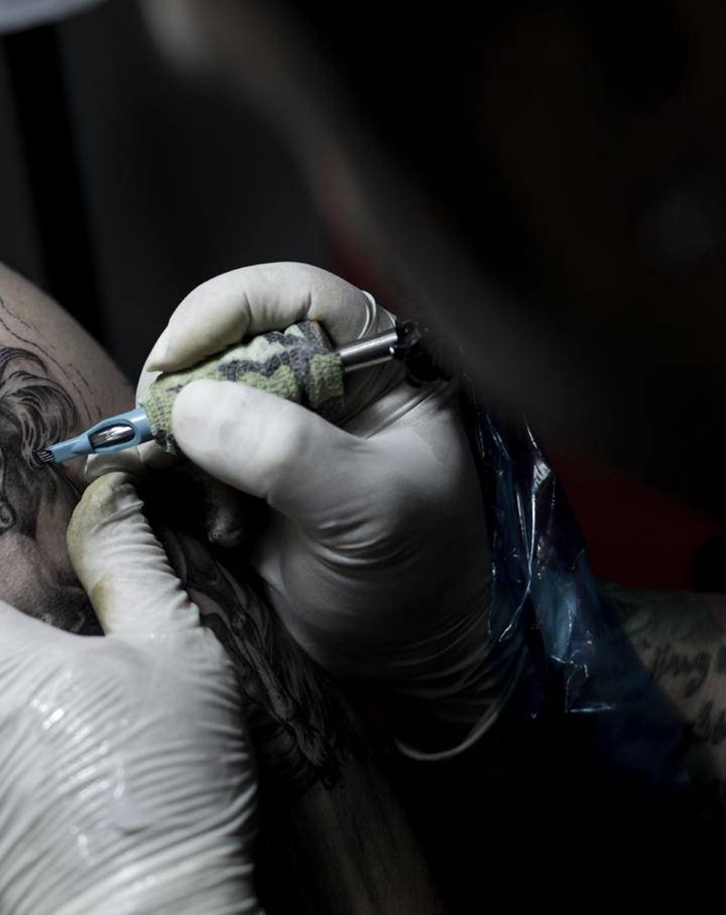 生肖纹身图片_手臂纹身图案