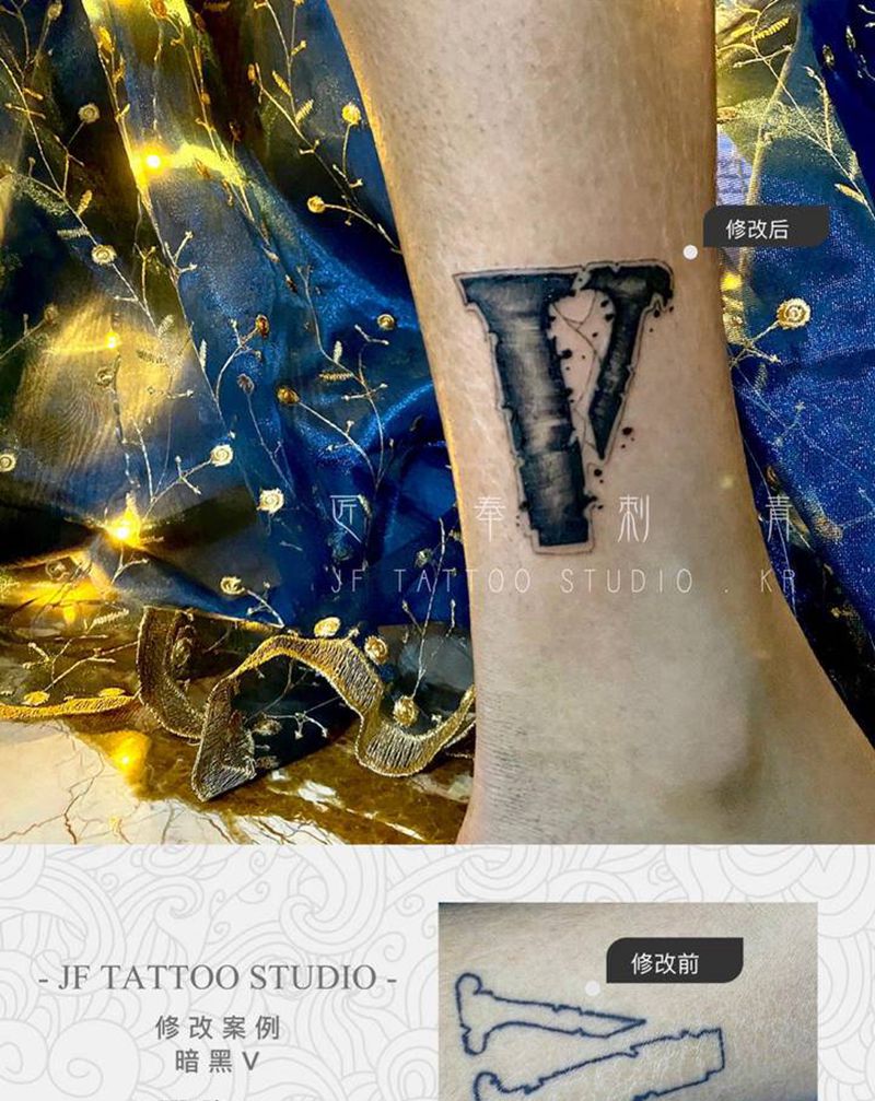 一组小图纹身图片_手臂点刺纹身图案