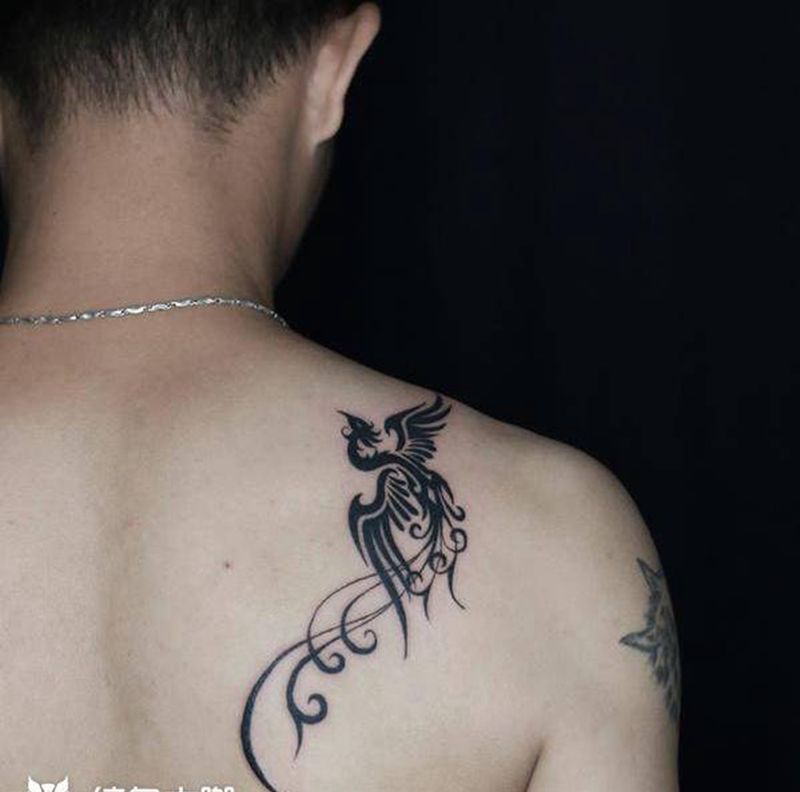 。纹身图片_背部纹身图案