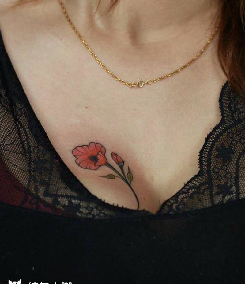 。纹身图片_胸部纹身图案