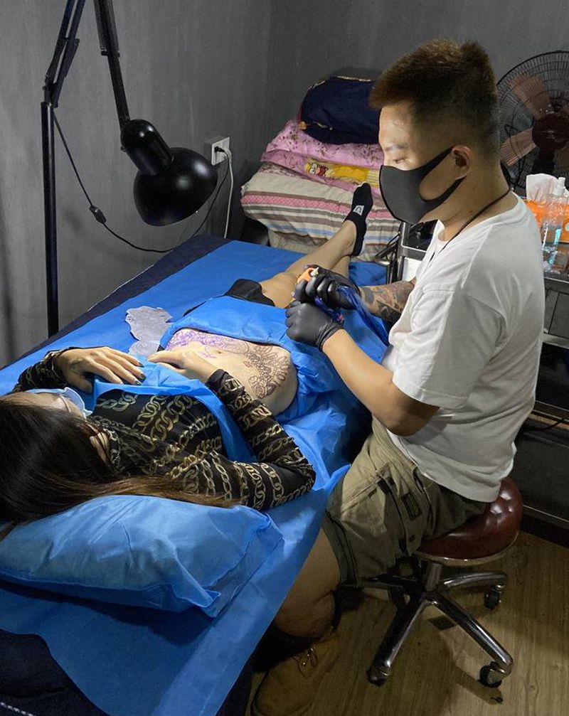 工作日常纹身图片_老传统纹身图案