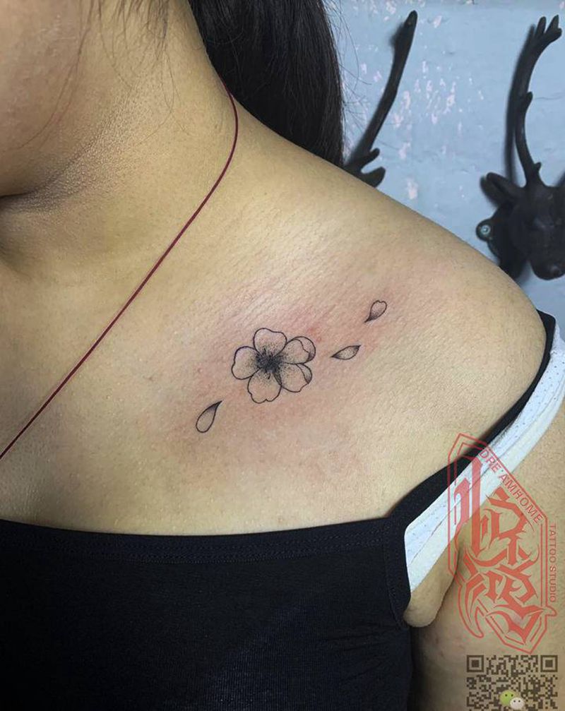 。纹身图片_点刺纹身图案