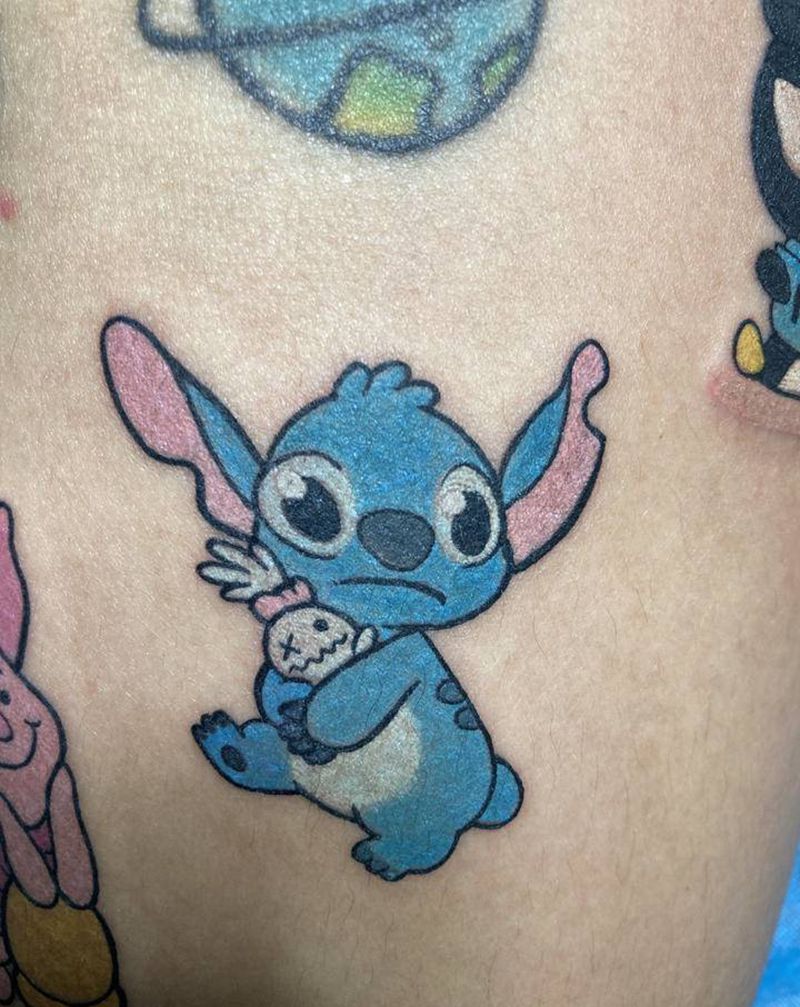 卡通纹身图片_脚部Old SchoolNew School卡通纹身图案