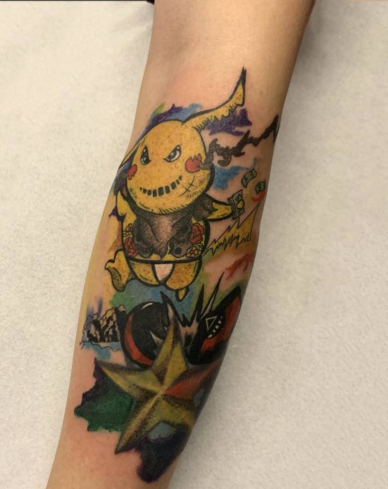 旧图遮改纹身图片_手臂纹身图案