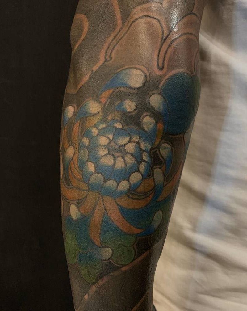 遮盖纹身图片_手臂新传统纹身图案