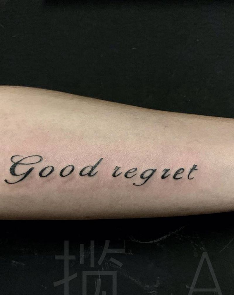 小英文纹身图片_手臂纹身图案