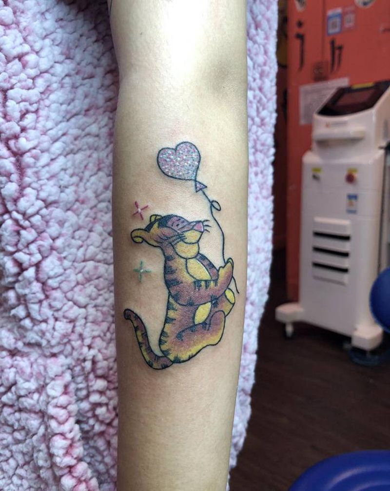 卡通vx13229020213纹身图片_手部脚部纹身图案