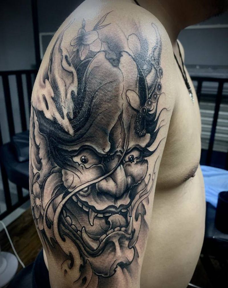 般若纹身图片_手臂纹身图案