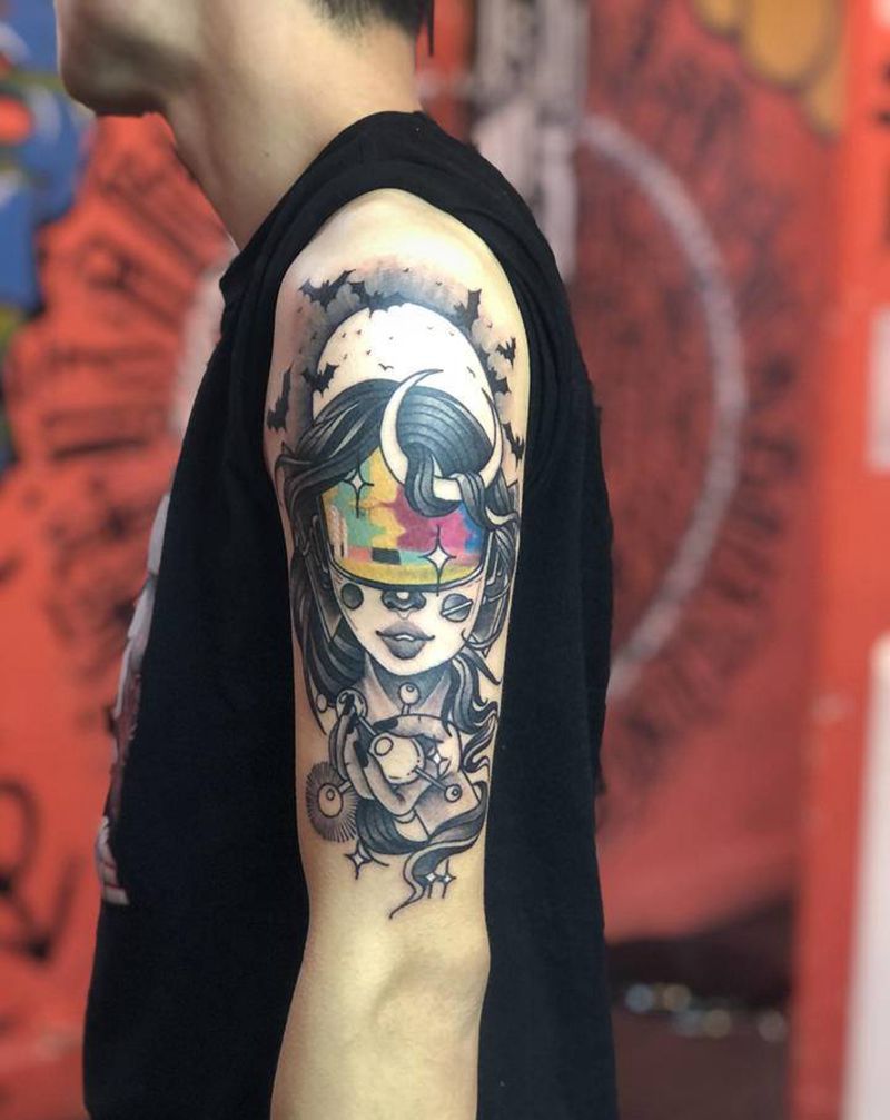 喜欢➕V聊283718329纹身图片_手臂纹身图案