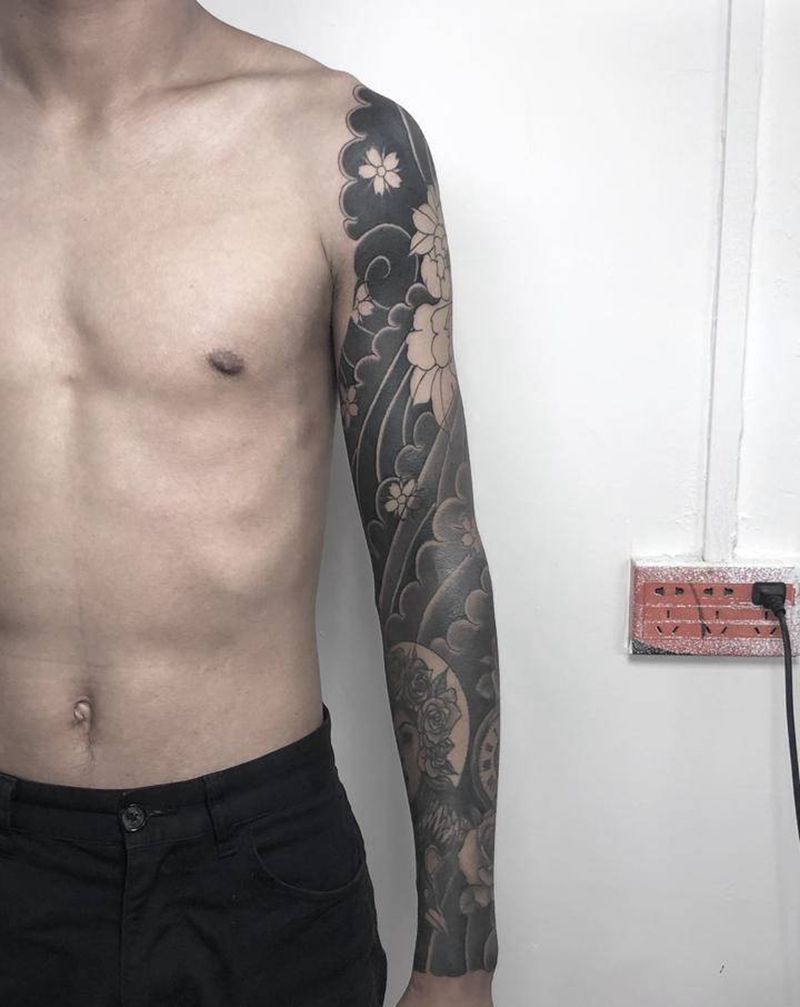 开头喜欢欧美，最好还是传统纹身图片_老传统纹身图案