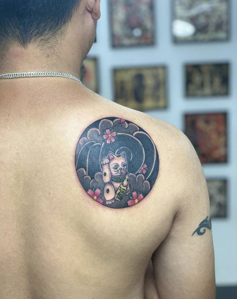 遮盖纹身图片_背部纹身图案