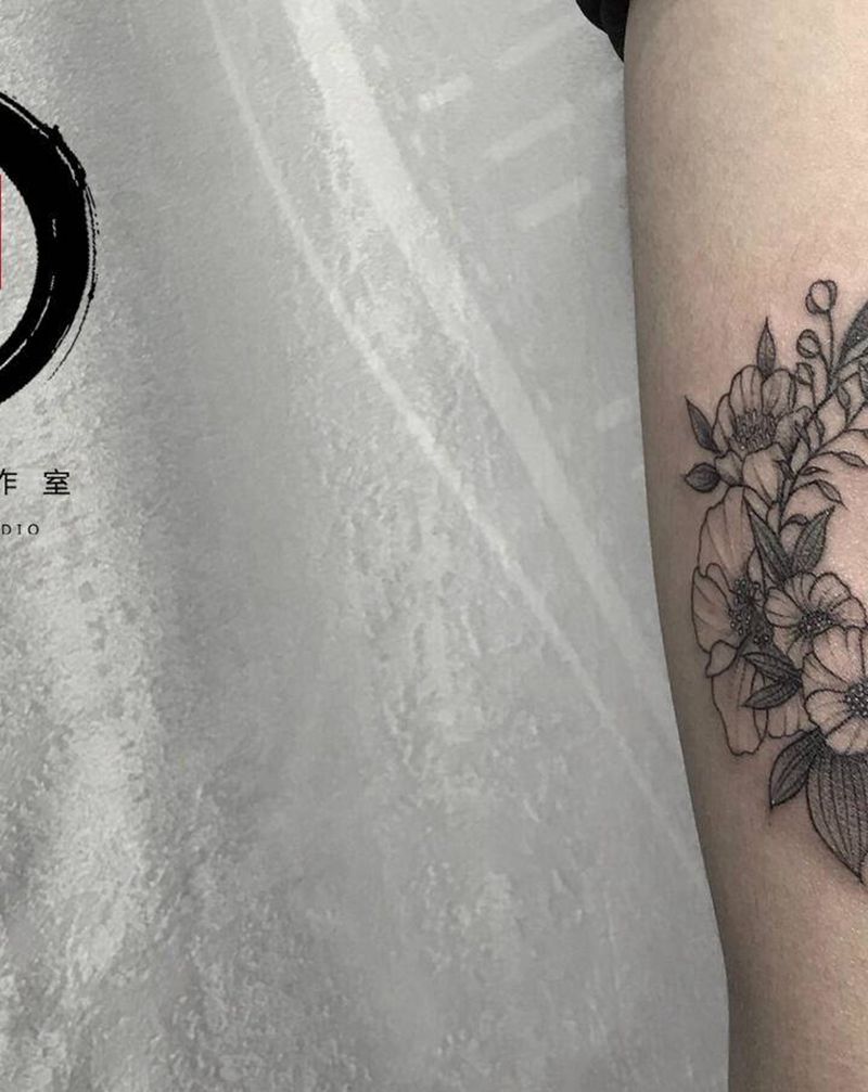 月亮❀纹身图片_肩部纹身图案